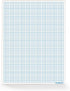 SCRIBBLEDO Dry Erase Graph Whiteboard 9" x 12" Double Sided Dry Erase Board with Grid for Home, School, Classroom, kids and Students Portable Grid...