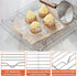 P&P CHEF Baking Cooling Rack Set for Cooking Roasting, 4-Piece Stainless Steel Wire Racks for Oven Use, Healthy & Dishwasher Safe, Rectangle, 8.6 ...