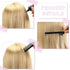 12 Pieces Hair Brush Set, Nylon Teasing Hair Brushes 3 Row Salon Teasing Brush, Double Sided Hair Edge Brush Smooth Comb Grooming, Rat Tail Combs ...