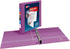 Avery Heavy-Duty 3 Ring Binder, 1 Inch Slant Rings, Orchid View Binder (79272)...