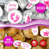 324 Pink Its a Girl Baby Shower Favors Stickers for Baby Shower Or Baby Sprinkle Party Decorations, Baby Shower Kisses Stickers, Baby Shower Pink ...