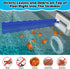 Hydream Pool Debris Catcher Skimmer, Pool Leaf and Debris Remover Catcher Plastics, Surface Debris Floating Leaves Bugs Pool Skimmer Attachments A...