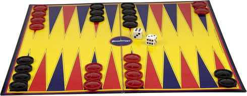 Pressman Backgammon The Classic Game of Chance and Skill That Has Been Fascinating Gamesters for Over 3,000 Years ,5"...