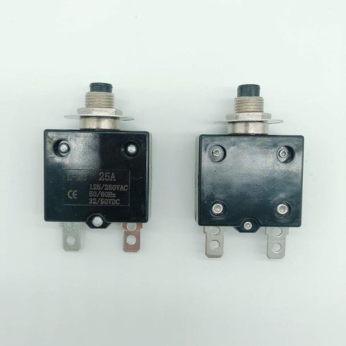 125-250V AC 35A Circuit Breaker Push Button Thermal Overload Protector Manual Reset L1 Series...