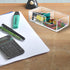 Sticky Note Holder 2in1 Clear Acrylic Memo Holder for Desk Organization Office Home Post Pop Note Dispenser for 3x3 Note Pad Holder 1 PCS(SNH02)...