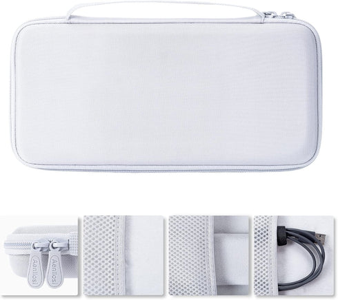Aenllosi Hard Carrying Case Compatible with Logitech MX Keys Mini Advanced Wireless Illuminated Keyboard (White)...