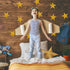 60Pcs Glitter Star Cutouts Paper Double Printed Paper Stars Cutouts Bulletin Board Stars 6 Inch Stars Decoration Star Wall Decor for Bulletin Boar...