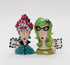Fine Porcelain Dollymama's Lady Perfection-Spicy Salt and Pepper Shaker by Joey, 4-7/8" H...