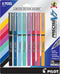 PILOT Precise V7 Stick Liquid Ink Rolling Ball Stick Pens, Fine Point, Assorted Ink, 8-Pack...