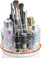 Hayder Makeup Organizer, 360° Rotating Makeup Brush Holder with 5 Slot for Vanity Countertop, Bathroom Organizers and Storage for Cosmetics Nail P...