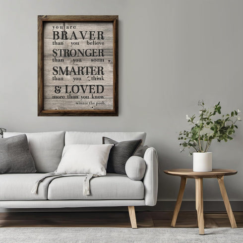 Posterizer 1 pcs-Winnie the pooh-positive encouraging quote-Inspirational Women's Art-Comedy Art-Gift for Girls, Boys, Teens-decor for Girls, Teen...