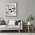 Posterizer 1 pcs-minimalist abstract faces line art-Abstract & Modern Art-Gift for Men Women Teens-Living Room Bedroom Decor- unframed wall art...