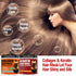 2 Pack Collagen Hair Mask & Keratin Hair Mask,Hydrating Argan Oil Hair Repair Treatment Deep Conditioner Hair Protein Treatment for Dry Damaged Ha...