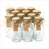 Otis Classic Small Glass Jars with Lids – Set of 12 Mini Glass Bottles with Corks for Halloween Decorations Fall Décor Wedding & Party Favors, Hal...