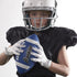 Franklin Sports Kids Junior Football - Grip-Rite 100 Youth Junior Size Rubber Footballs - Peewee Kids Durable Outdoor Rubber Footballs - Single Fo...