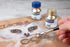 Schmincke - Aqua-Bronze, rich gold, 20 ml, 15 811 032, shiny metallic effects on gouache and watercolor paintings, paper, cardboard, painting boar...