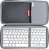 Hermitshell Hard Travel Case for Apple MC184LL/B Wireless Bluetooth Keyboard (Nylon, Black)...