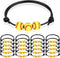 20 Pcs Sports Party Favors Charm Bracelets,Soccer Basketball Football Baseball Volleyball Bead Ball Bracelets Adjustable Inspirational Wristbands ...