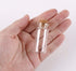 MaxMau 24PCS 10ml Glass Bottles Mini Vials with Cork Stoppers for DIY Decoration and Wedding Party Favors...