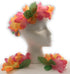 Mahalo Floral Leis Headband and Wrist Set (Set of 12)...