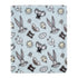 Warner Brothers Looney Tunes Best Buds Pastel Blue, Yellow, and White Bugs Bunny, Tweety, and Sylvester The Cat Super Soft Baby Blanket...
