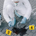 10 Pcs Evidence Markers Detective Scene Markers Murder Mystery Party Decorations Number ID Tents for Clue Game Murder Theme Halloween Party Suppli...