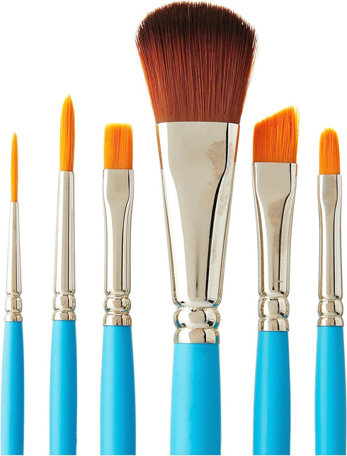 Princeton Select Artiste, Series 3750, Paint Brush for Acrylic, Watercolor and Oil, Set of 6...