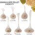Hops, Grain & Spice Beer Brewing Bags - 28” (10 Pack) Cotton Mesh Steeping Bags for Beer Wine, Cider, Tea Leaves, Soups & Nut Milk, Hops & Grain S...