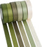 Sage Green Ribbon 1/2 Inch Moss Green Satin Ribbon 6 Rolls Sage Ribbon for Wedding Green Ribbon for Baby Shower Olive Green Ribbon for Gift Wrappi...