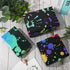 AnyDesign 12 Sheet Colorful Wrapping Paper 4 Design Black Neon Art Packaging Paper Folded Flat DIY Art Craft Paper for Glow Party Birthday Party B...
