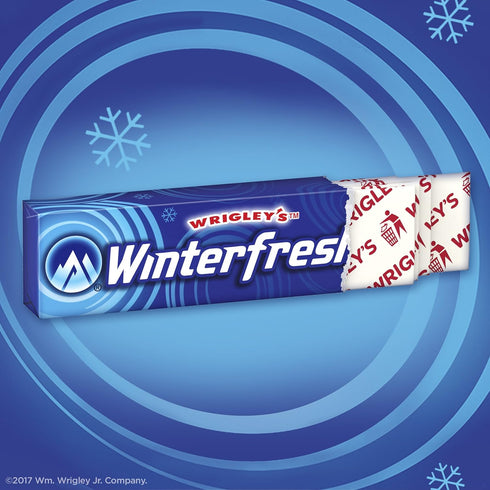 WRIGLEY'S Winterfresh Chewing Gum Bulk Pack, 5 Stick Pack (Pack of 4)...