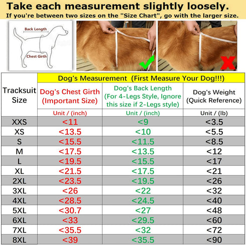 Cute Dog Hoodie Tracksuit Sweater Coat Jacket Winter Pajamas Clothes Clothing Jumpsuit 4-Legs Red for Cat Puppy Small Medium Big All Type Dogs (6X...
