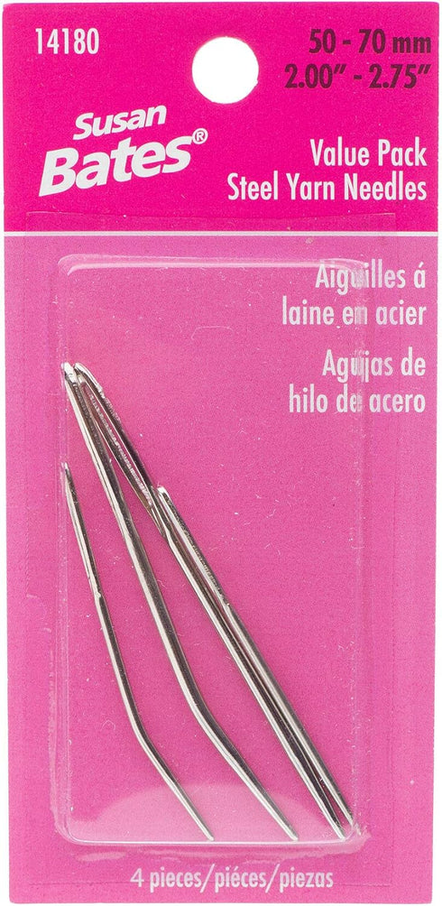 Susan Bates 14180 VP Steel Yarn Needles...