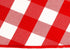 LinenTablecloth 15-Inch Polyester Napkins (1-Dozen) Red & White Checker...