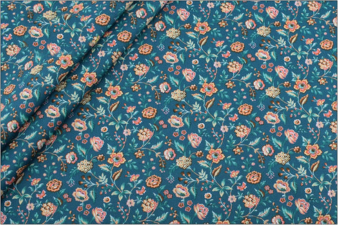Hanjunzhao Animal Parrot Floral Fat Quarters Fabric Bundles, Quilting Fabric for Sewing Crafting, 18 x 22 inches...