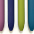sencoo 5 pack Blue Gel Pens Quick Dry Ink Pens Fine Point Retractable Roller Ball Pens 0.5 mm Smooth Writing Pens Cute Pens Aesthetic pens for Sch...