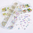 Multi Shapes 3D Glass AB Nail Art Rhinestones?Crystal Clear Flatback Rhinestones for Nails,with Storage Organizer Box?for Nail Art Crafts (1085 Pi...
