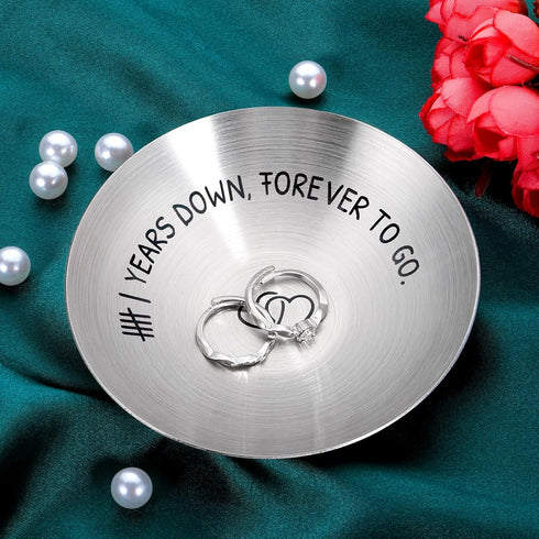 6th Anniversary Iron Gifts for Her Him 6 Year Wedding Anniversary Iron Gifts for Women Men Couples 6 Year Anniversary Decorations Wife Husband 4" ...