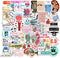 100PCS Doctor Stickers, Medical Equipment Stickers Aesthetic Decals Vinyl Waterproof Doctor Appreciation Gifts Stickers for Water Bottle Laptop Lu...