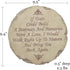Spoontiques - Garden Décor - If Tears Could Build A Stairway Memorial Stepping Stone - Decorative Stone for Garden...