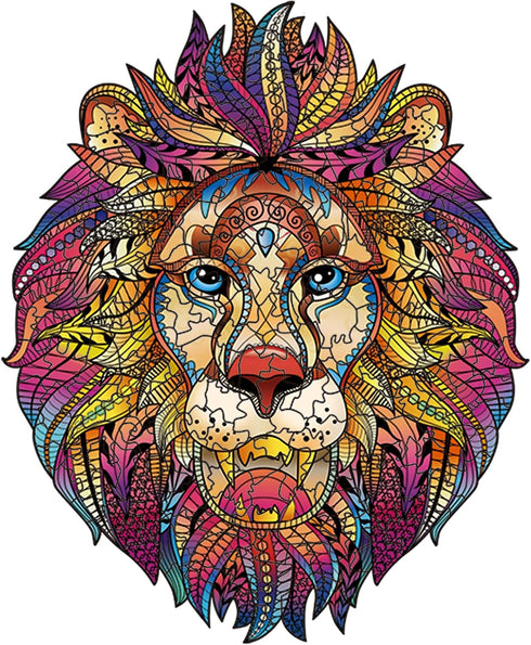 Wooden Puzzles for Adults,Wooden Animals Shaped Puzzles,Unique Shaped Jigsaw Puzzles,Magic Wooden Jigsaw Puzzles, Wood Puzzles Adult, Unique Puzzl...