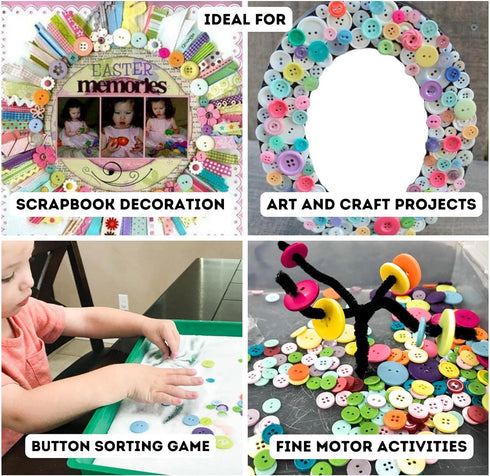 Dark Green Buttons 20L Button 4 Hole Button for Sewing 13mm Round Button 0.5 inch Plastic Buttons for Craft Heavy Duty Buttons Shirt Buttons Blous...