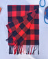 Wander Agio Winter Kids Scarf Warm Shawls Scarves Parent-child Scarf Womens Plaid Scarfs Small...