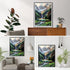 LELEMON Diamond Painting Kits,Waterfall Diamond Art for Adults,Mountain 5d Diamond Painting Kits for Adults,Scenery Diamond Art Kits with Diamond ...
