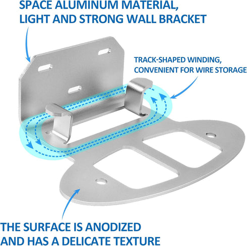 Wall Mount for Netgbear Orbi WiFi 6 Router with Sturdy Metal Stand Compatible Orbi WiFi 6 Router RBK753 RBK852 RBK853 RBS750 RBK752 RBK850 RBS750 ...