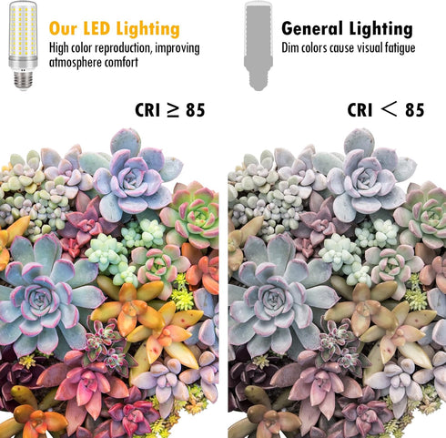 E26 LED Bulbs, 30W LED Light Bulbs Equivalent 250W, 4000K Warm White Light, AC 85-265V, E26 Light Bulbs (4 Pack)...
