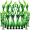 Artificial Aquarium Plants, 16pcs Fish Tank Decor Green Plants Artificial Aquarium Decorations for Fish Tanks (Green)...