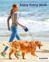 Retractable Dog Leash Add-On Accessory - Hand and Wrist Strap - for greater comfort, loosen Grip for your hands and better control - Classic Blue...