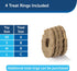 PetSafe Busy Buddy Bristle Bone - Treat-Holding Toy for Dogs - Treat Rings Included - Treats Thoroughly Mixed During Bake to Prevent Choking - Rig...