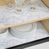 Con-Tact Brand Grip Prints Shelf Liner, Durable and Non-Adhesive Liners, Non-Slip Drawer and Cabinet Liner, 18" x 4', Carrara Marble, Pack of 1 Ro...